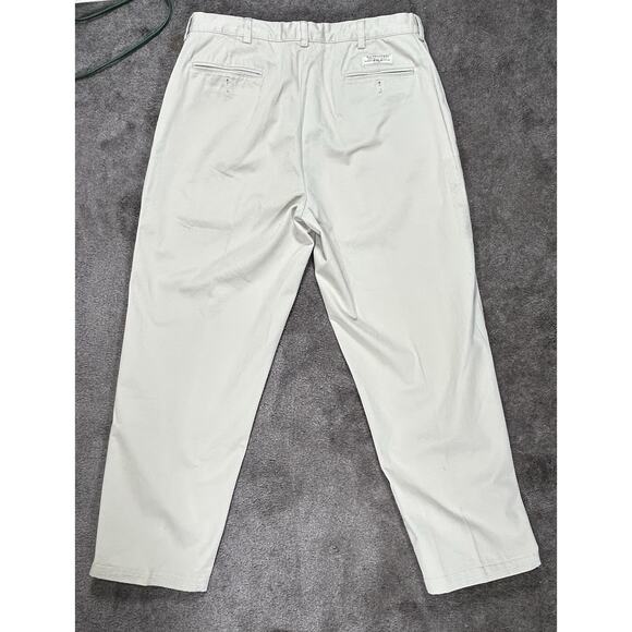 Vintage Polo Ralph Lauren Men's 36 X 27 Prospect Khaki BeigeChinos Pants Tousers - Picture 3 of 10